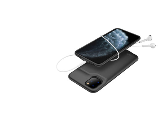 Silicone Battery Case with Power Bank for iPhone