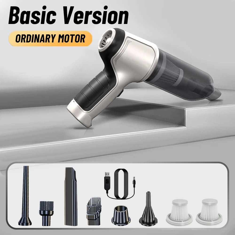 2-in-1 Car Vacuum Cleaner