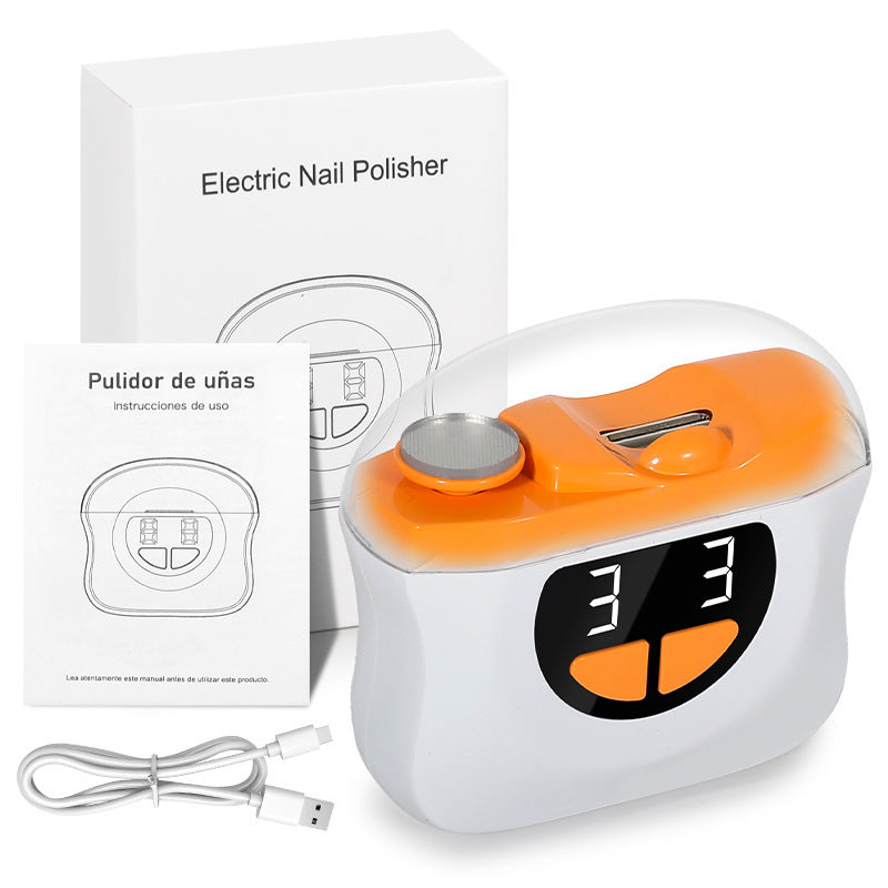 Electric Nail Clipper & Grinder with LED Display