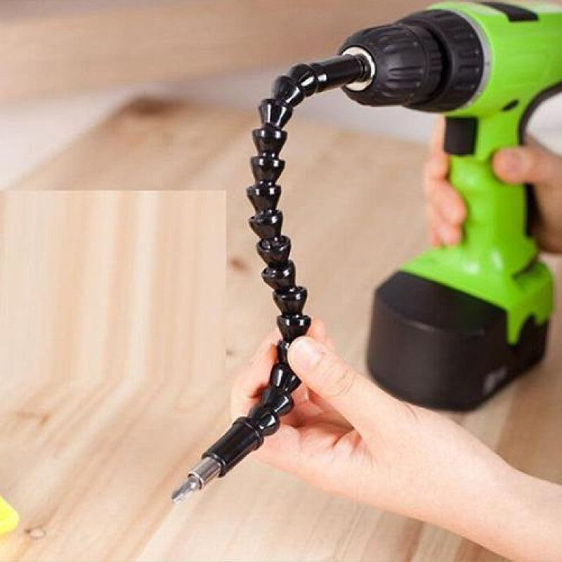 Flexible extension for drill & screwdriver – Ideal for difficult corners!