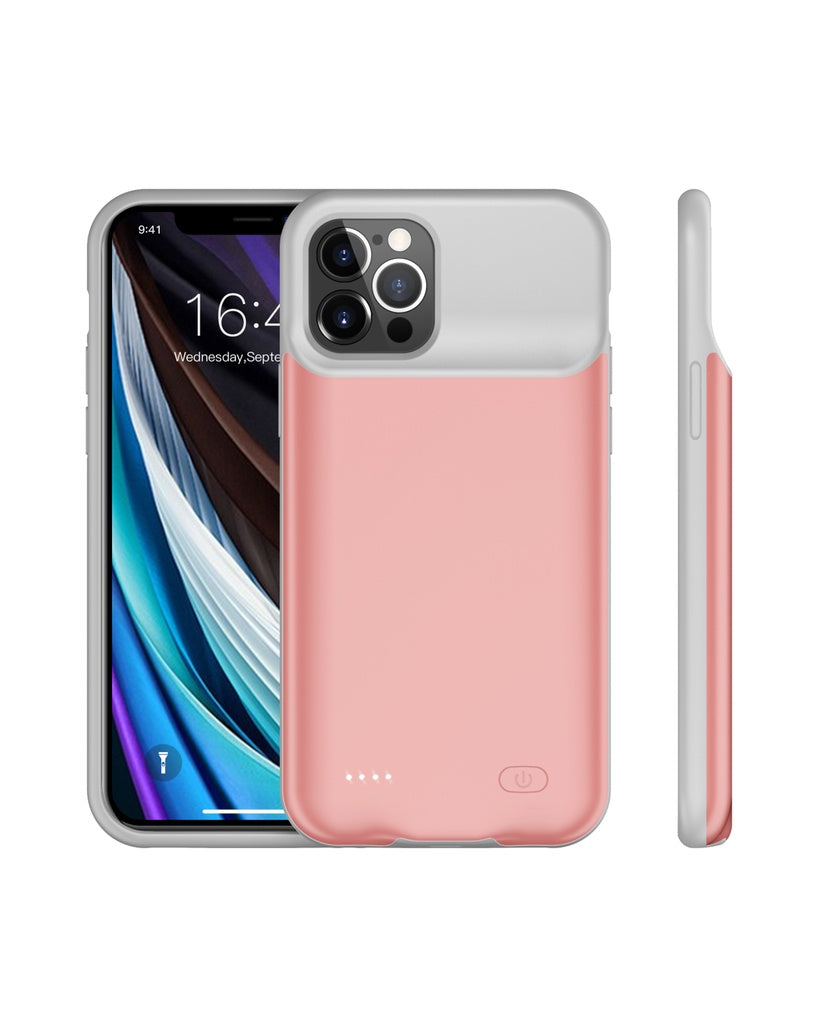 Silicone Battery Case with Power Bank for iPhone