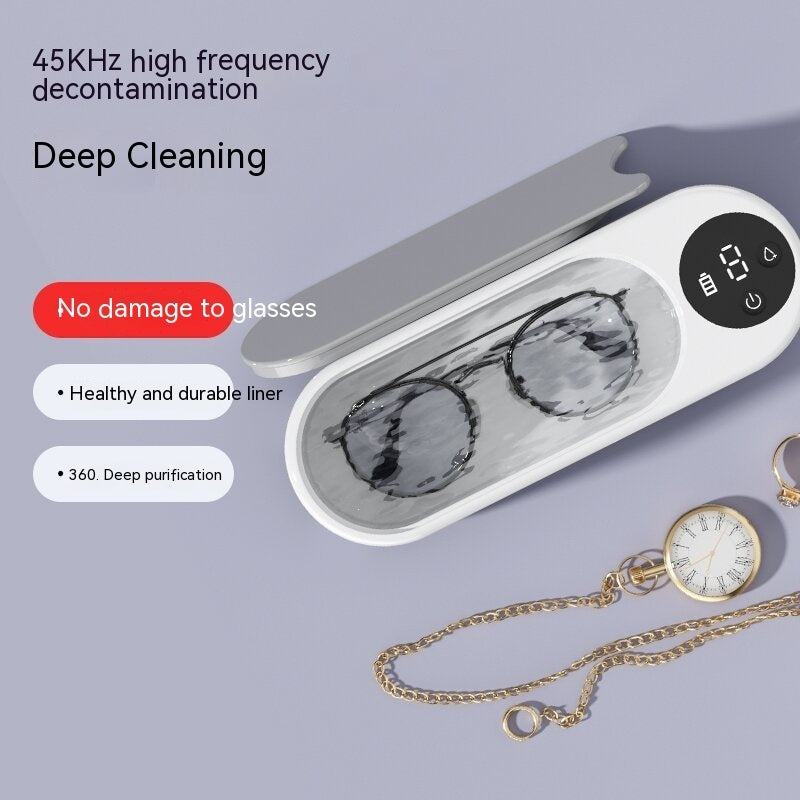 Ultrasonic Cleaning Device – Portable & Automatic 🕶️
