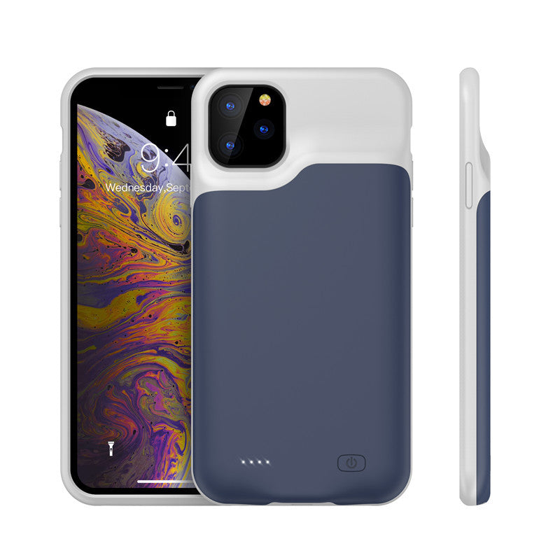 Silicone Battery Case with Power Bank for iPhone