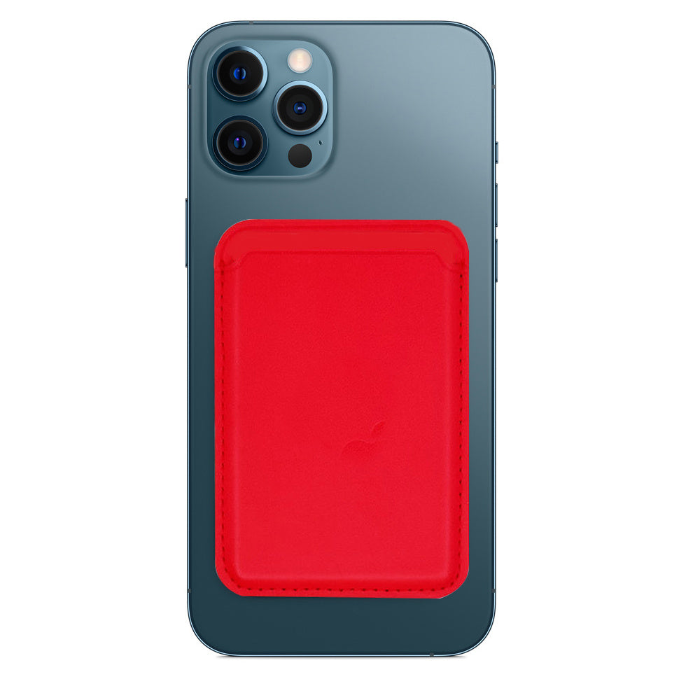 Magnetic Leather Wallet Case for iPhone – MagSafe Compatible