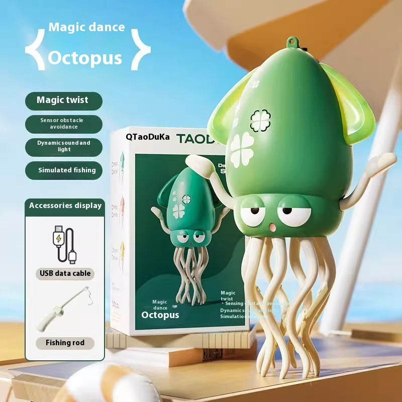 Magic Octopus with Obstacle Avoidance Sensor & Light – Toy for Kids