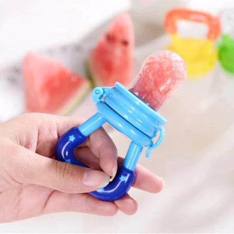 Set of 3 Silicone Baby Fruit Feeders