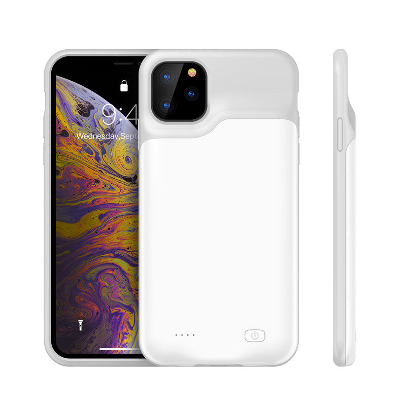 Silicone Battery Case with Power Bank for iPhone
