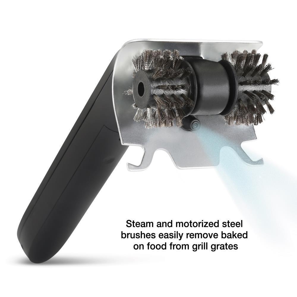 Electric Steam Brush for BBQ with Stainless Steel Wire