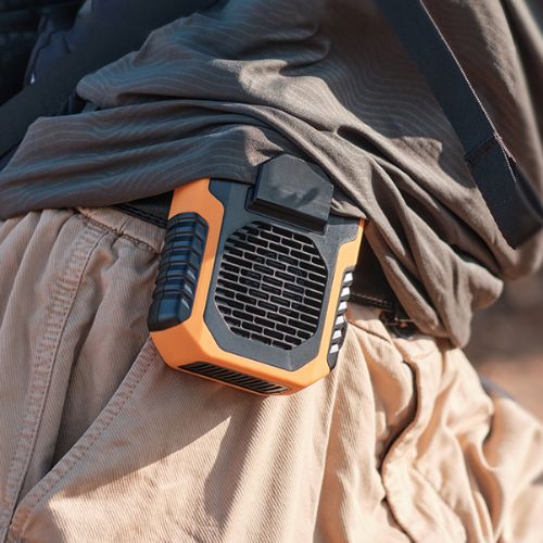Portable Cooling Fan with Clip & Power Bank