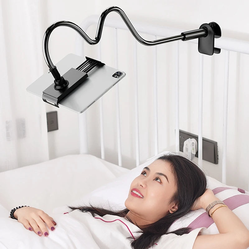 Tablet Clip Holder with Flexible Arm