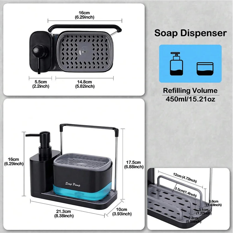 5-in-1 Soap Dispenser Set