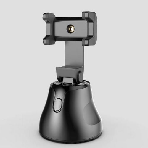 Mobile Phone Holder with Face Tracking – Automatic 360° Rotation for Videos & Selfies