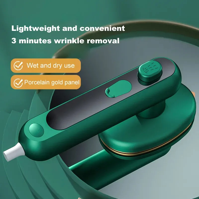 Electric Mini Steam Iron 30W – Portable & Ideal for Travel