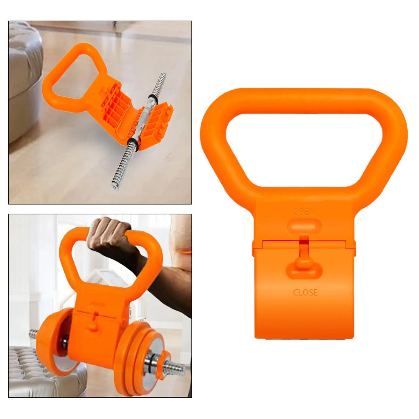 Kettlebell Handle for Dumbbells