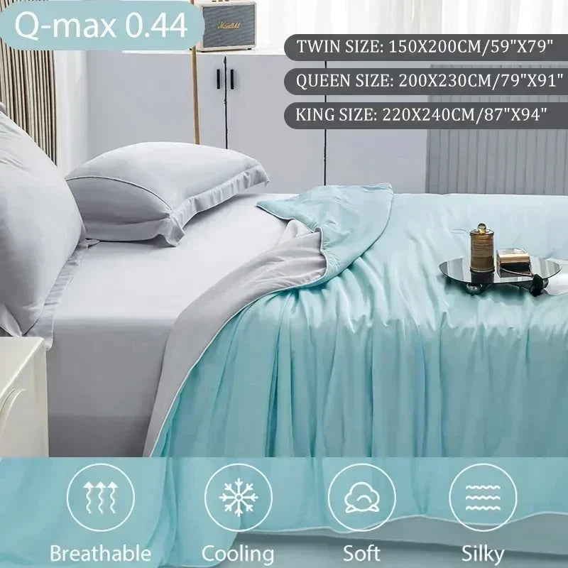 Summer Cooling Blanket for Cool Sleep