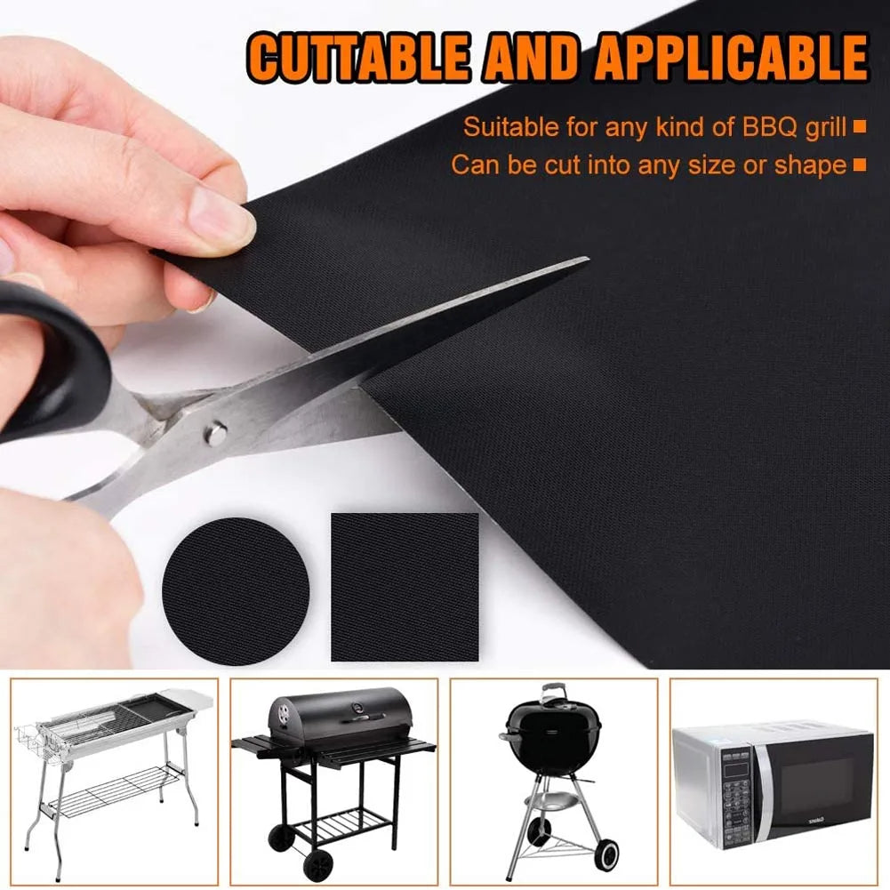Non-Stick BBQ Grill Mat – Washable & Reusable