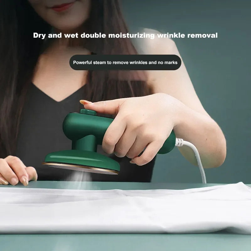 Electric Mini Steam Iron 30W – Portable & Ideal for Travel