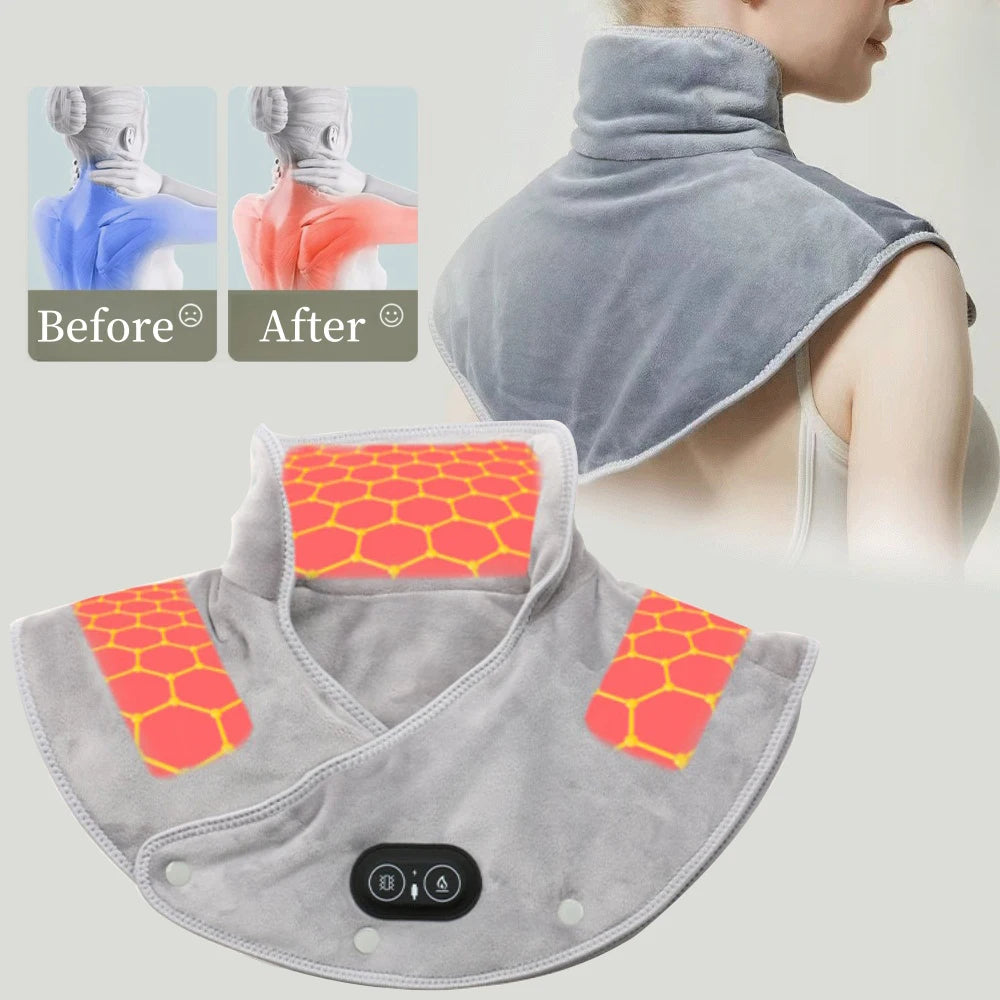 Electric Heated Pad for Neck & Shoulders