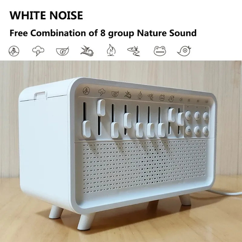 3-in-1 Bluetooth Humidifier with White Noise & Night Light