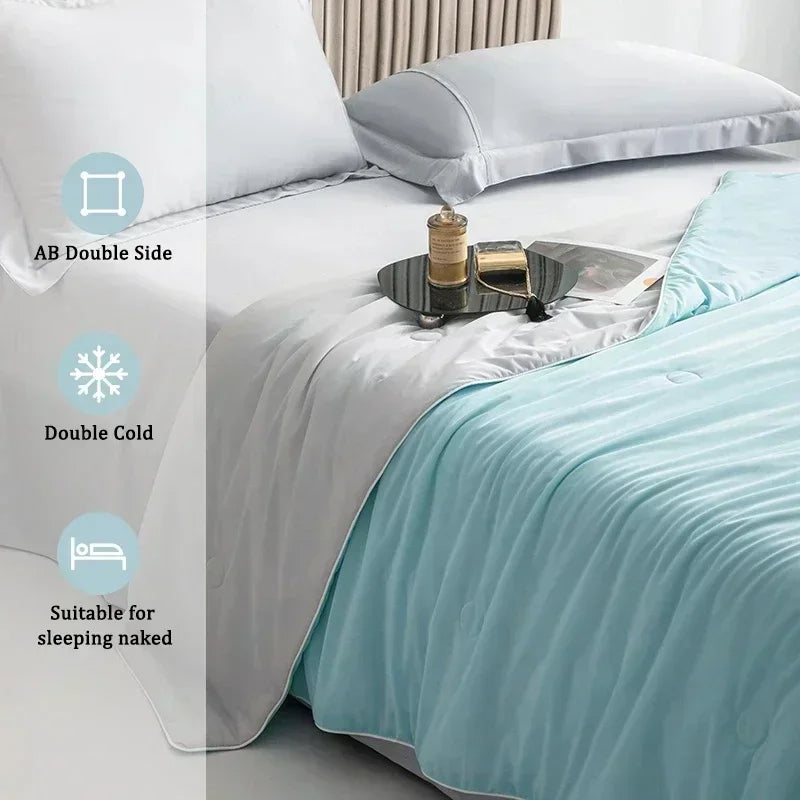 Summer Cooling Blanket for Cool Sleep