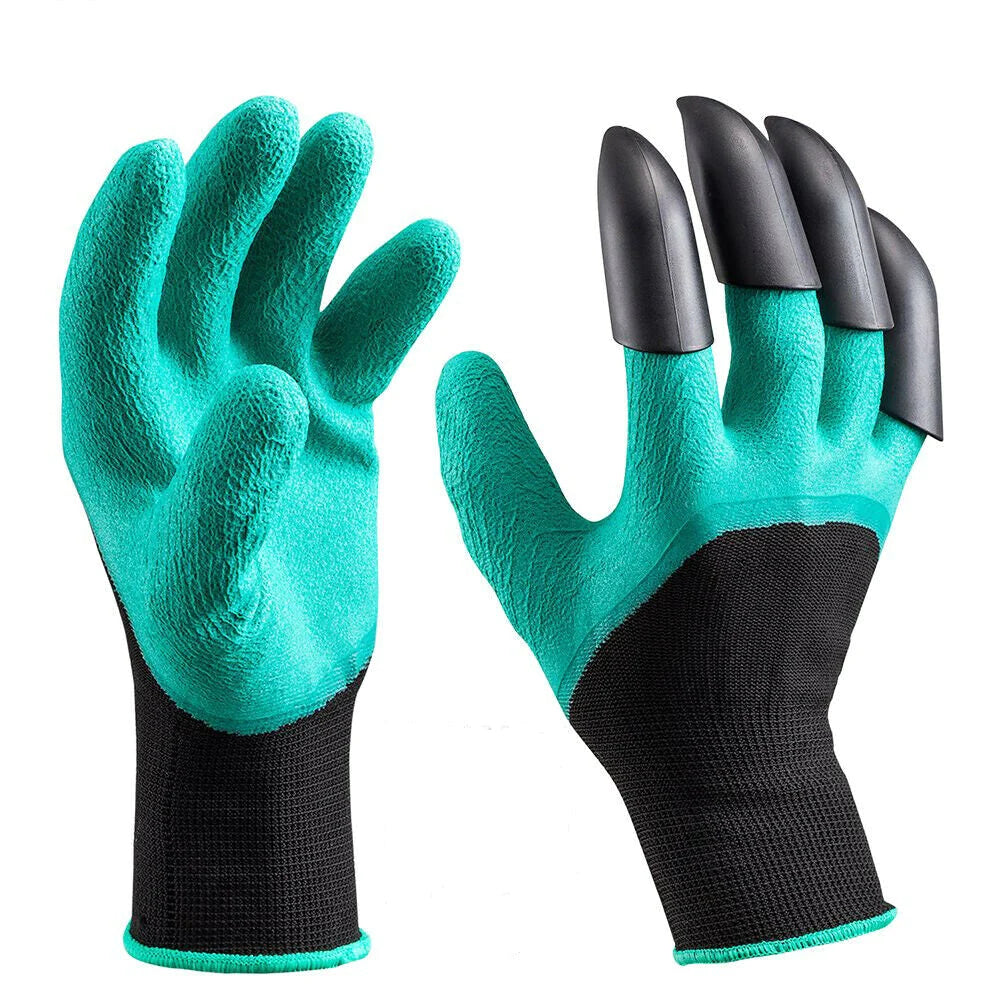 Gardening Gloves with Claws for Digging & Planting
