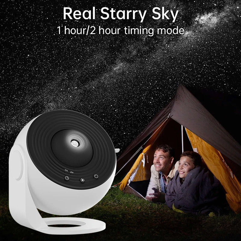 Planetarium Galaxy Projector with Starry Sky and 360° Rotation – Planetarium Lighting for Kids & Bedroom