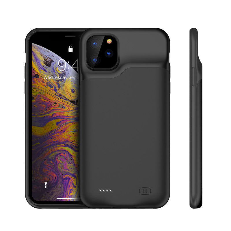 Silicone Battery Case with Power Bank for iPhone