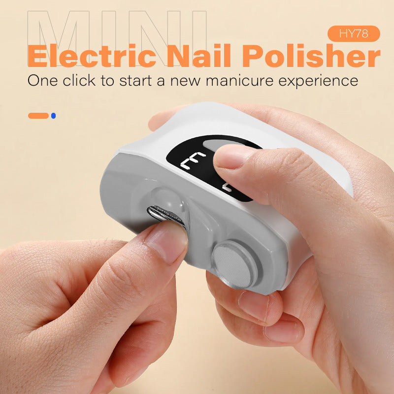 Electric Nail Clipper & Grinder with LED Display