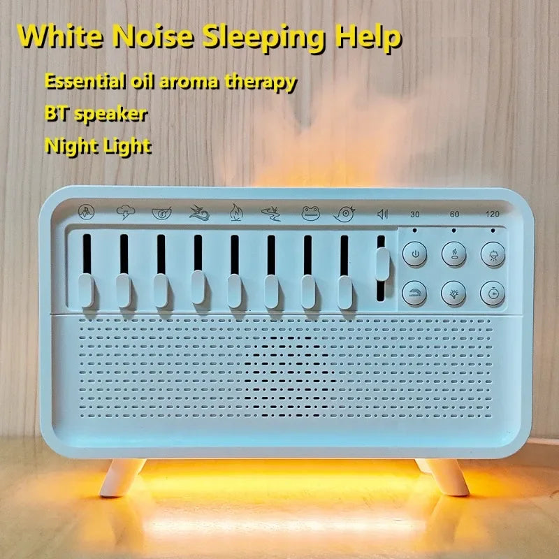 3-in-1 Bluetooth Humidifier with White Noise & Night Light
