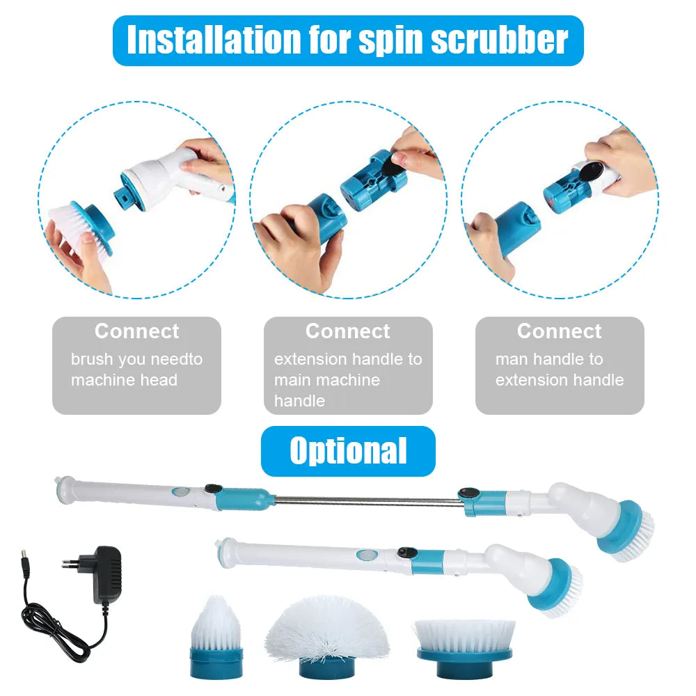 Electric Rotating Cleaning Brush