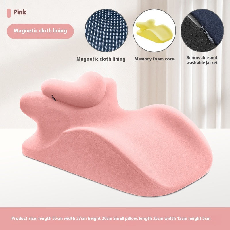 U-Shape Facial Sleep Pillow with Memory Foam – Ideal for Back Sleepers