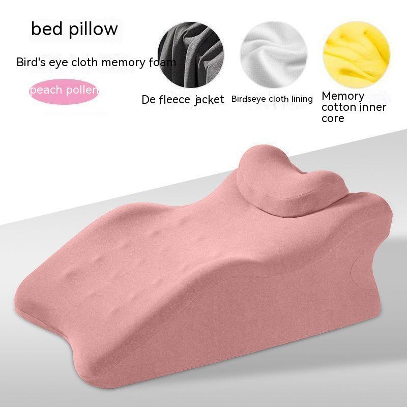 U-Shape Facial Sleep Pillow with Memory Foam – Ideal for Back Sleepers
