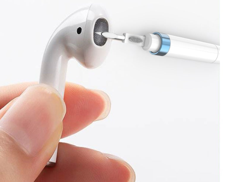 Headphone, Earbuds Cleaning Pen and Computer & Mobile Keyboard Cleaning Brush