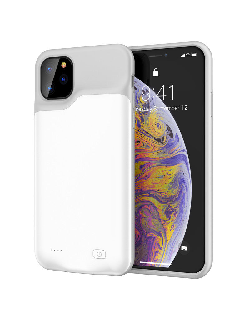 Silicone Battery Case with Power Bank for iPhone