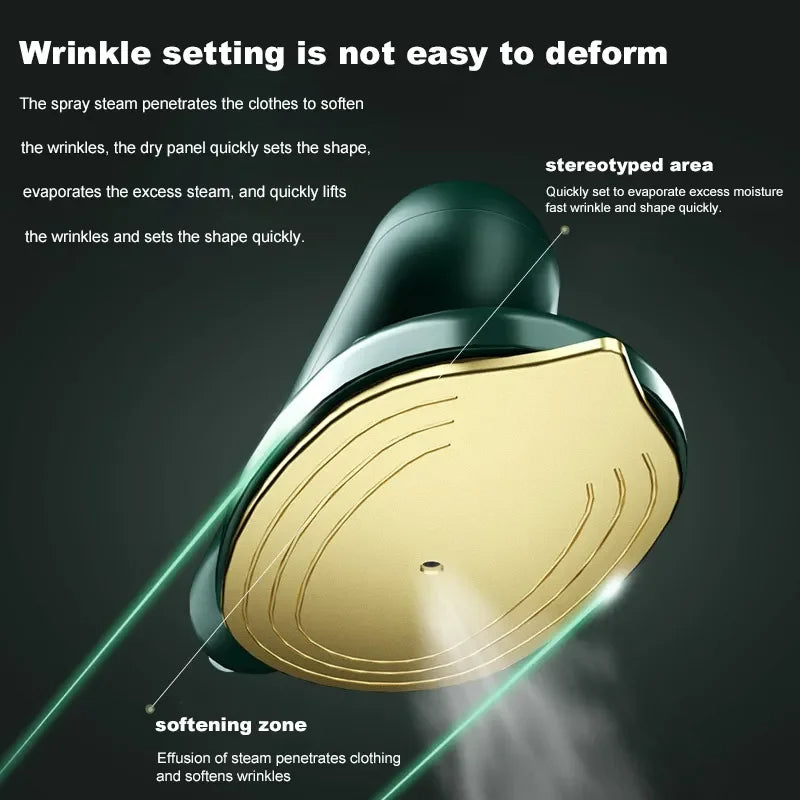 Electric Mini Steam Iron 30W – Portable & Ideal for Travel