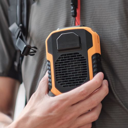 Portable Cooling Fan with Clip & Power Bank