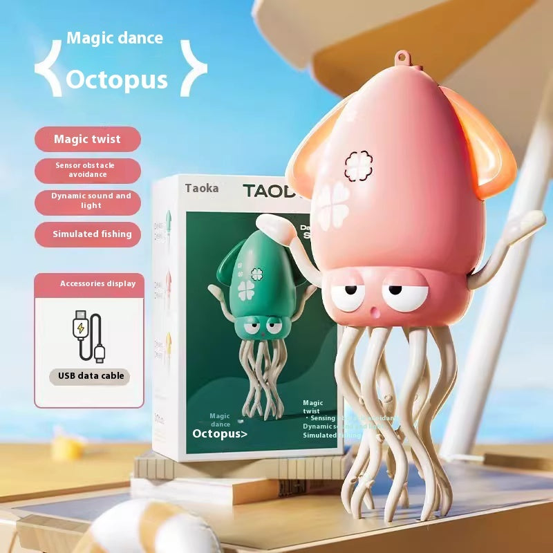 Magic Octopus with Obstacle Avoidance Sensor & Light – Toy for Kids