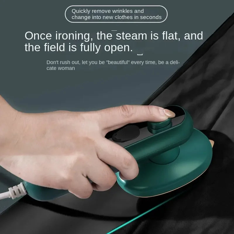 Electric Mini Steam Iron 30W – Portable & Ideal for Travel