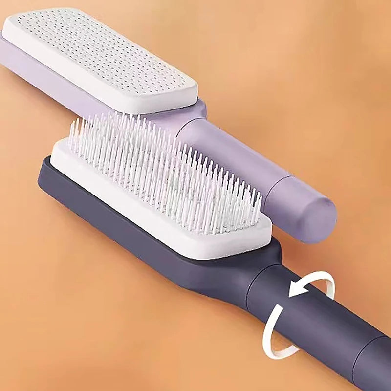 Self-Cleaning Hair Brush