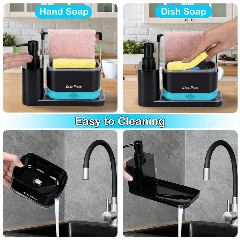 5-in-1 Soap Dispenser Set