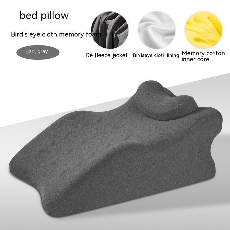 U-Shape Facial Sleep Pillow with Memory Foam – Ideal for Back Sleepers