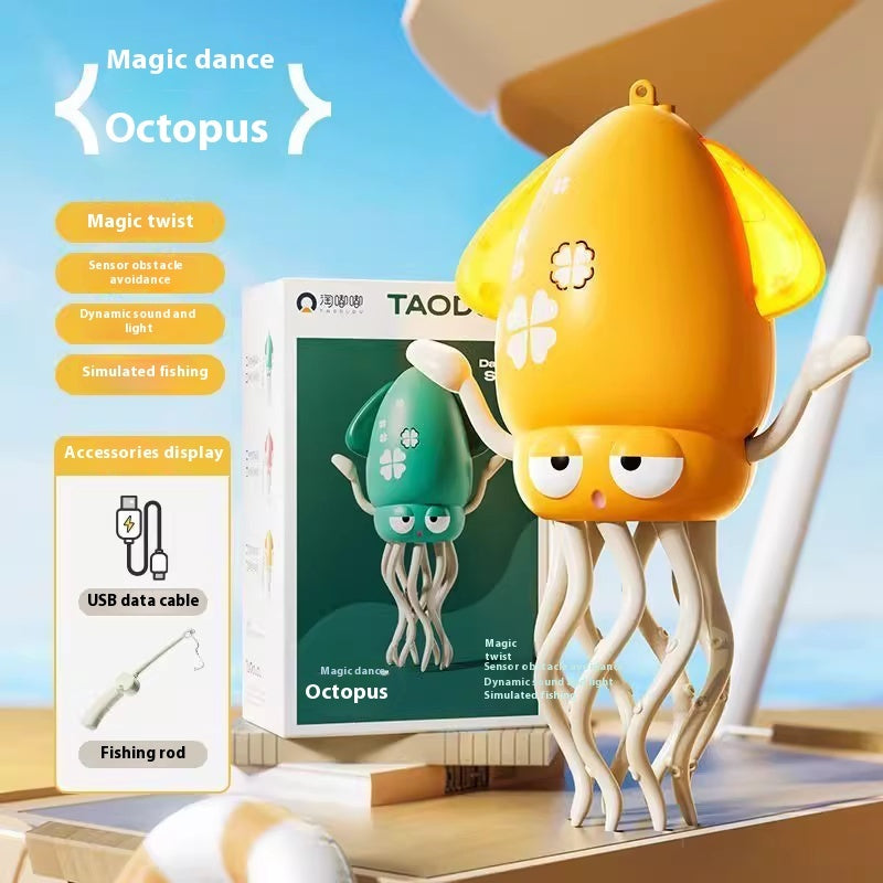 Magic Octopus with Obstacle Avoidance Sensor & Light – Toy for Kids