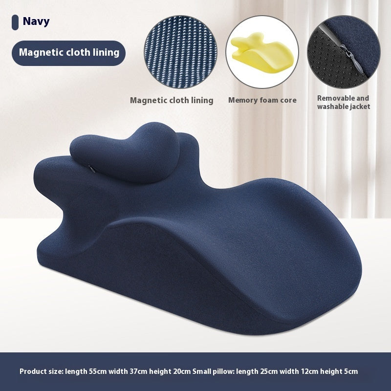 U-Shape Facial Sleep Pillow with Memory Foam – Ideal for Back Sleepers