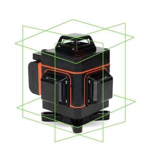 Professional 3D 360° Laser Level – Green Beams, Self-Leveling, IP54