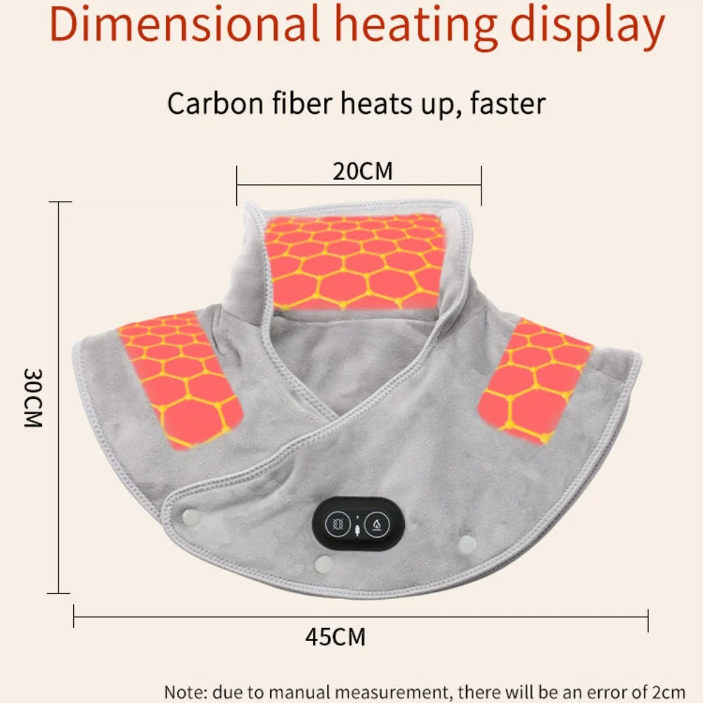 Electric Heated Pad for Neck & Shoulders