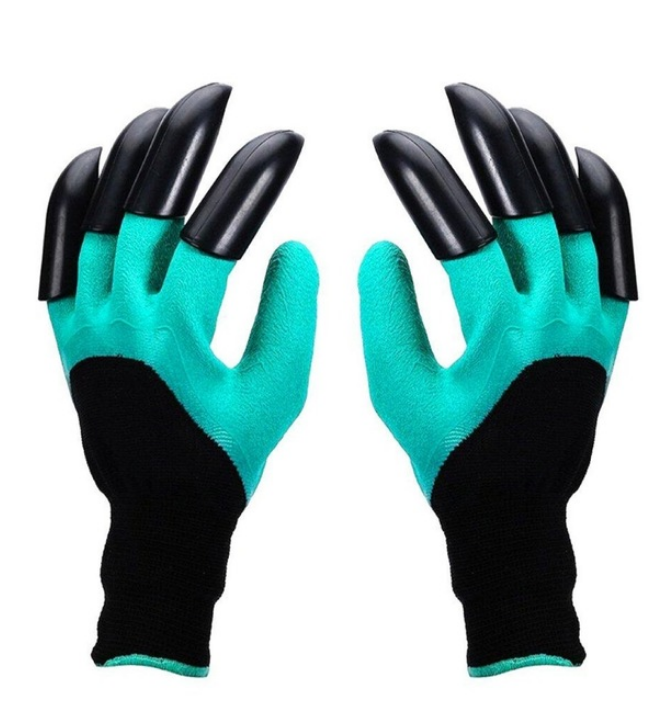 Gardening Gloves with Claws for Digging & Planting