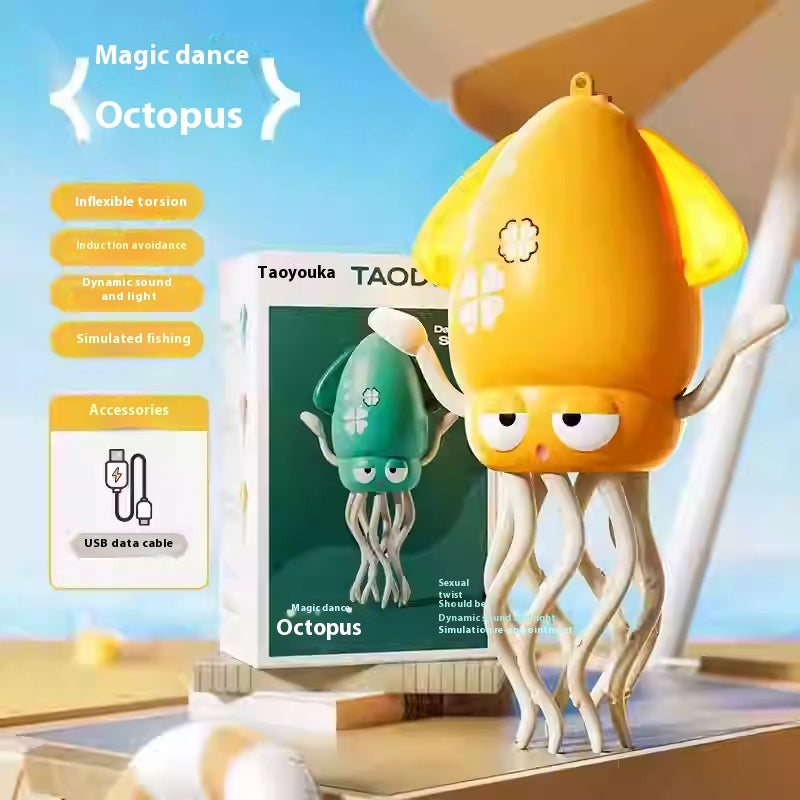 Magic Octopus with Obstacle Avoidance Sensor & Light – Toy for Kids