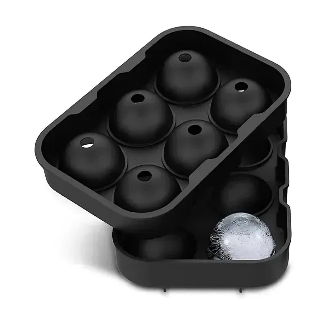 Silicone Mold for Ice Balls and Ice Cubes