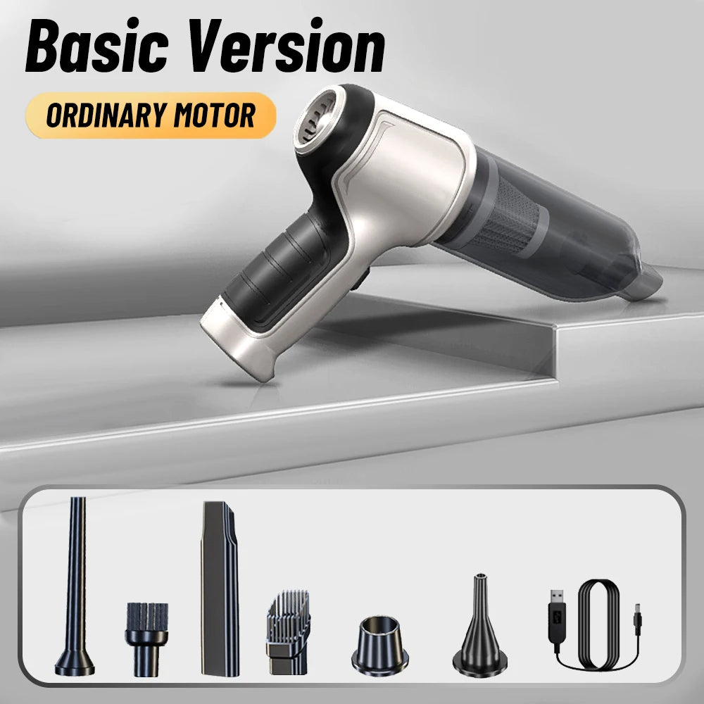 2-in-1 Car Vacuum Cleaner