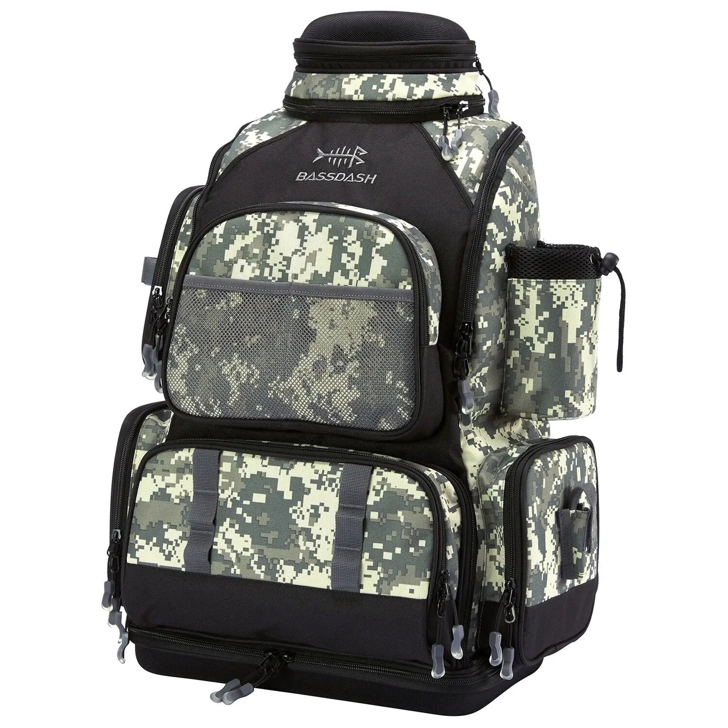 Multifunctional Fishing Backpack with Pouches & Water Resistance